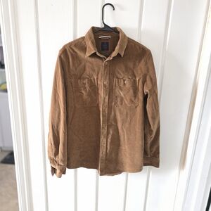 Corduroy Button-Up Shirt
